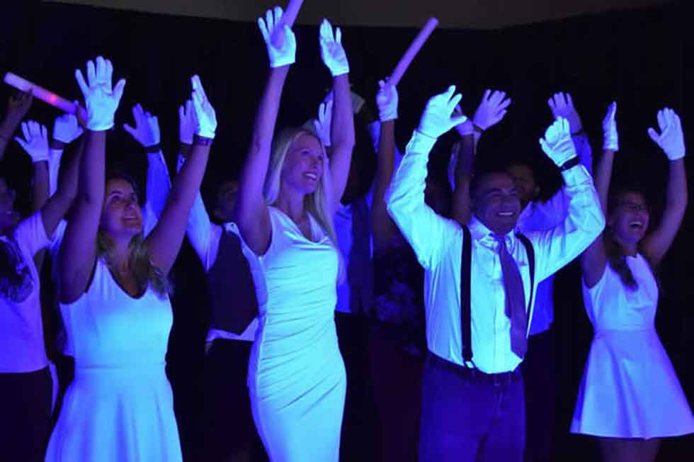 Black Lights Wedding